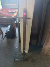 Old Style Lawn Mower Handle, 35" Long, Used, What You See in the Photos is Exactly What You'll