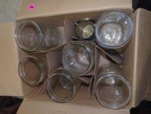 Box of Ball 24 Ounze Canning Jars, No Lids, What You See in the Photos is Exactly What You'll