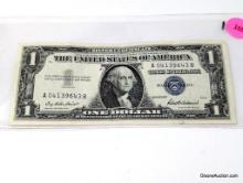 1957 Currency - $1 Silver Certlificate