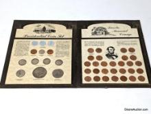 Various Lincoln Memorial Coinage and Presidential Coin Set