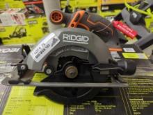 RIDGID 18V Cordless 6 1/2 in. Circular Saw (Tool Only), Appears to be New As A Store Model, Retail