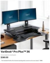 VARIDESK ProPlus36 Standing desk