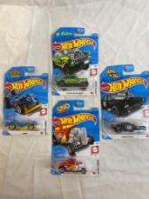 Brand New: 4 assorted Hot Wheels collectibles