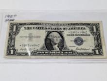 1957 Currency - $1 Silver Certlificate (star)