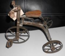 ANTIQUE METAL TRICYCLE