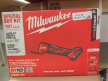 (New Old Stock) Milwaukee M18 Cordless Multi tool Kit, 2626-21