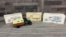 3) ERTL & SCALE MODELS COLLECTIBLE CAR BANKS