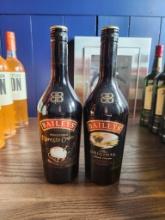 2 Bottles - Bailey's Original Irish Cream & Espresso Creme 750ml