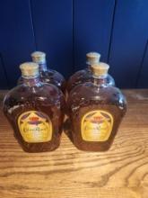 4 Bottles of Crown Royal Original 1L
