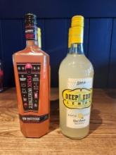 4 Bottles - Deep Eddy Lemon & Pink Whitney Vodka 1L