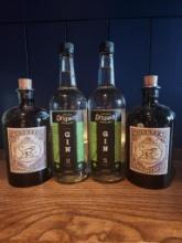 4 Bottles - Omaha's Brickway Distillery & Monkey 47 Gin 1L