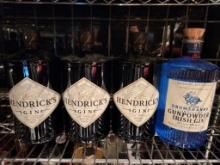 4 Bottles - Drumshanbo Gun Powder Irish Gin & Hendrick's Gin 1L