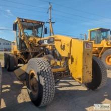 GRADER, 2000 CATERPILLAR 163H, EROPS, 16FT MOLD BOARD WITH SNOW WING. CAT 3176C DIESEL