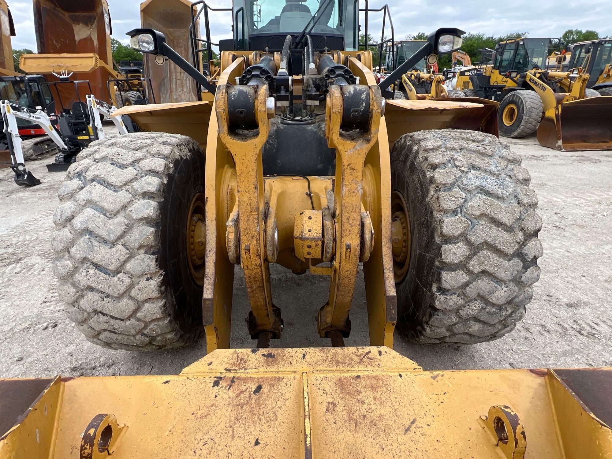 2014 CAT 980M RUBBER TIRED LOADER SN:CAT0980MCKRS00412 powered by Cat C13 diesel engine, equipped