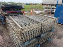PALLET OF WIRE DECKING FOR PALLET RACKS SUPPORT EQUIPMENT