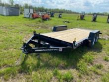 NEW 2024 CROSS COUNTRY 6HD18TD 18FT. TAGALONG TRAILER VN:643112 equipped with 6 ton capacity, tilt