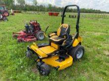 DEWALT Z160 COMMERCIAL MOWER SN:60019 powered by gas engine, equipped with 60in. Cutting deck, zero