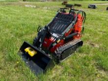 NEW AGROTK LRT23 MINI TRACK LOADER... SN-0661 powered by Briggs & Stratton gas engine, 23HP, rubber