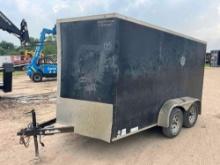2017 FOREST RIVER TXVHW712TA CARGO TRAILER VN:Y027967 equipped with 7ft. X 12ft. Enclosed body, rear