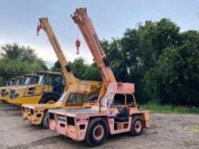 2008 BRODERSON IC-80-2G CARRY DECK CRANE SN:601121 4x4, powered by diesel engine, equipped with