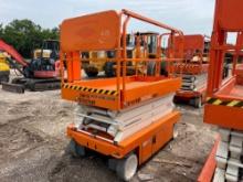 2018 SNORKEL S4726E SCISSOR LIFT SN:S4726E-04-180300780 electric powered, equipped with 26ft.