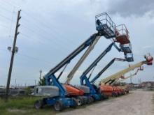 2015 GENIE S-60X BOOM LIFT SN:S60X15A-29699 4x4, powered by diesel engine, equipped with 60ft.