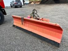 8FT. POWER ANGLE SNOW PLOW SKID STEER ATTACHMENT