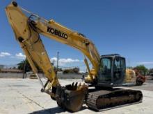 2015 KOBELCO SK210LC HYDRAULIC EXCAVATOR SN:SNYQ13-10511 powered by diesel engine, equipped with