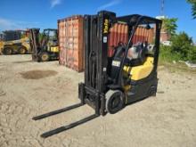 YALE GLC040 FORKLIFT SN:A910V02510C powered by LP engine, equipped with OROPS, 3,850lb lift