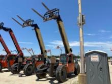 2014 JLG G12-55A TELESCOPIC FORKLIFT SN:0160057976 4x4, powered by diesel engine, equipped with