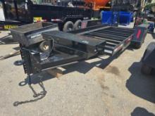 2007 TOWMASTER 7 TON TAGALONG TRAILER VN:62280 equipped with 7 ton capacity, 18ft. Deck, load ramps,
