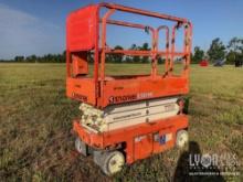 2016 SNORKEL S3219E SCISSOR LIFT SN:S3219E-04-001629 electric powered, equipped with 19ft. Platform