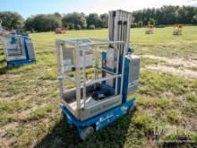 2018 GENIE GR-20 SCISSOR LIFT SN:GRP-52193 electric powered, equipped with 20ft. Platform height,