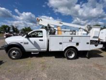 2016 DODGE 4500HD BUCKET TRUCK VN:283422 powered by 6.4L Hemi gas engine, equipped with Allison