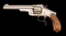 Frontier-Era Smith & Wesson Single Action New Model Russian Revolver, Third Type