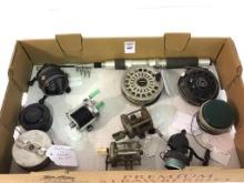 Collection of Vintage Fishing Reels Including
