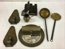 Group of Brass & Copper Pieces Including Sm.