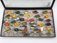Lot of Approx. 45 Sm. Lures-Mostly Heddon