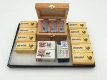 18 Sm. Full Boxes of 22LR & Rim Fire Cartridges