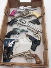 Lot of 9 Various Toy Guns Including