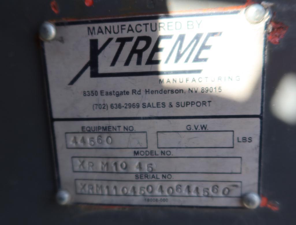 Xtreme XRM1045 Telehandler Fork Lift, 45' Lift Height, 30' Forward Reach, 10,000 Lb. Cap., Diesel,