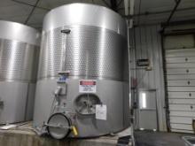 AAA Metal Fabrication 5,080 Gallon Stainless Steel Wine Fermentation Tank w/Glycol Jacket (LOCATED
