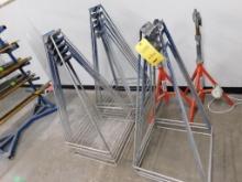 LOT: (15) Tall String Line Assembly Stands