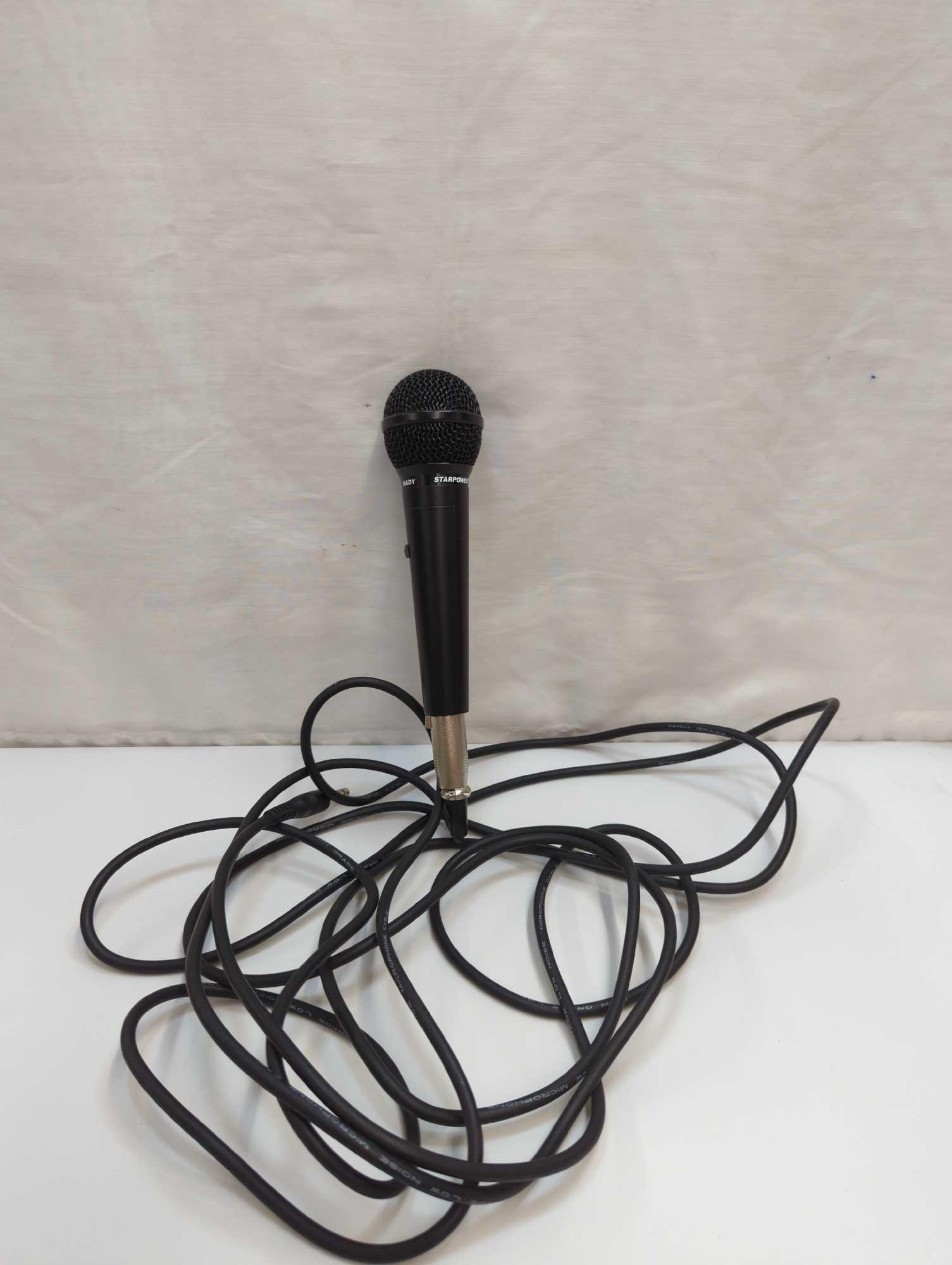 NADY STAR POWER SP -4C MICROPHONE WITH HIGH GRADE LOW NOISE CABLE WORKS