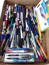 ADVERTISING PENS/ PENCILS/ AND MARKERS - UNTESTED
