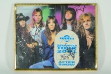Tesla Band Signed Photo W/After Show Tour Pass