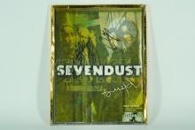 Sevendust Band Signed Photo (Framed)