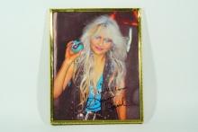 Doro Pesch Signed Picture (Framed)