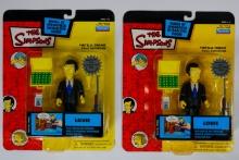 Lot of (2)The Simpsons World of Springfield Interactive Figure LOUIE NIB