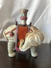Porcelain Chinese Elephant Candle Holder